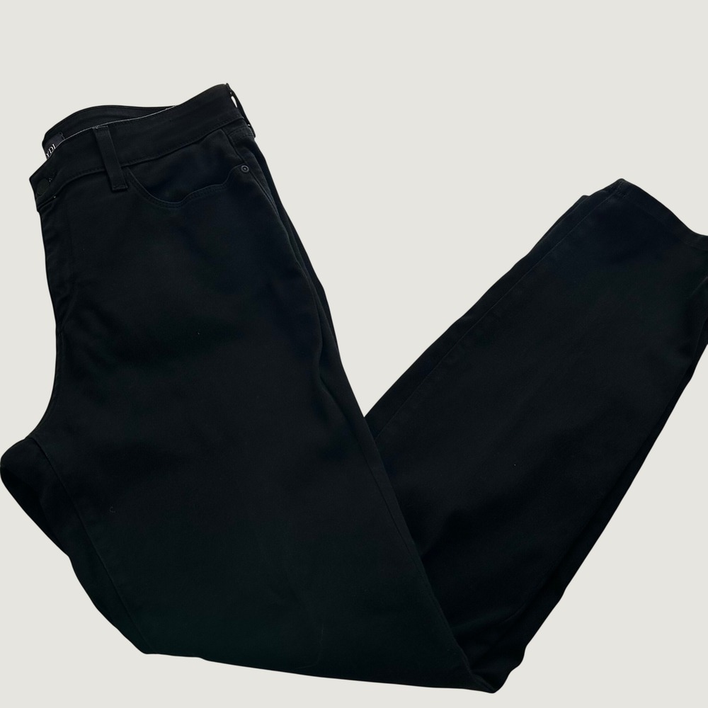 NYDJ Alina Legging Black High Rise Skinny Jeans Lift Tuck Technology Womens 12